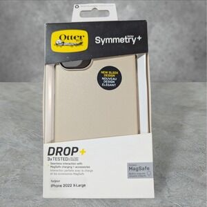 A1. Otterbox Symmetry+ Magsafe Case For Apple iPhone 2022 X-Large/14 Plus‎ Tan